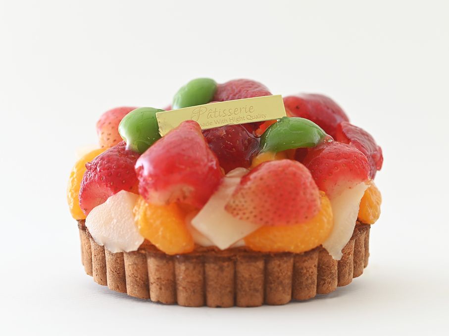 【祝！誕生日】鬼盛りフルーツタルト 4号 誕生日バージョン 3