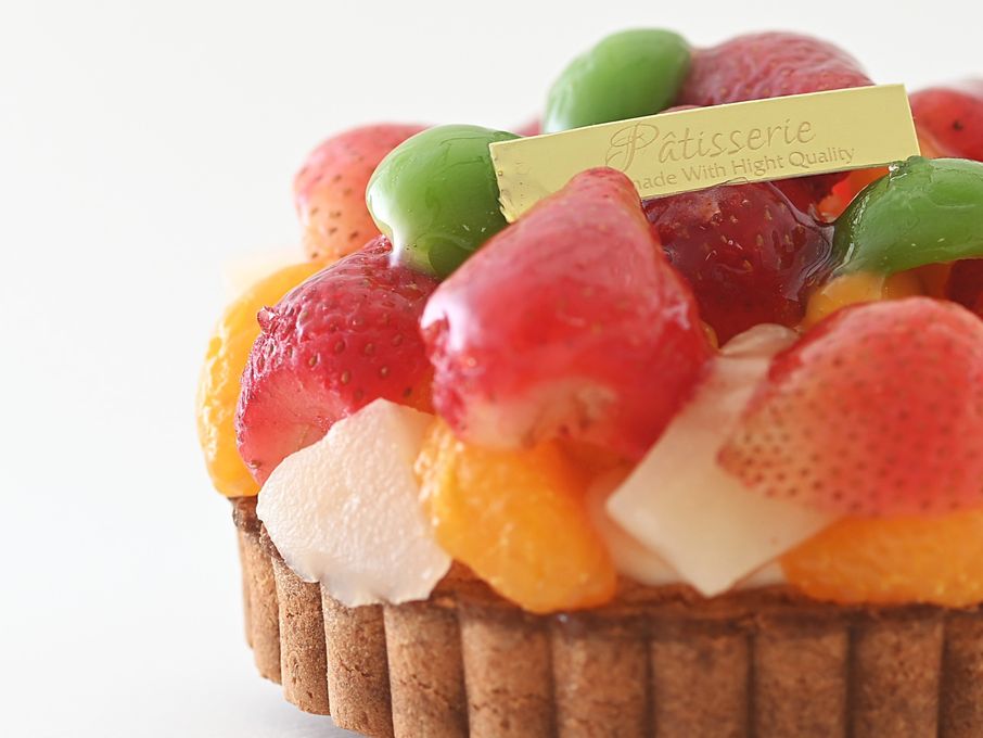 【祝！誕生日】鬼盛りフルーツタルト 4号 誕生日バージョン 2