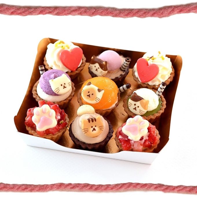 【ホワイトデー限定】ねこみにタルトセット 9個入  4