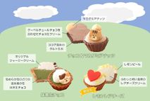 【夏フレーバー】ねこみにタルトセット 9個入 4