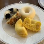 かぼちゃ、黒胡麻マーブル、酒粕チーズ 3