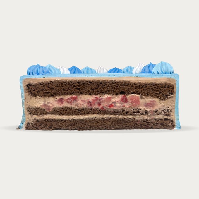 チョコ味も選べる【8色から選べる♪】イメージカラーのセンイル写真ケーキ 5号 3～5名様向け 7