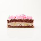 チョコ味も選べる【9色から選べる♪】イメージカラーのフラワー写真ケーキ 19.5cm 7～8名様向け 8