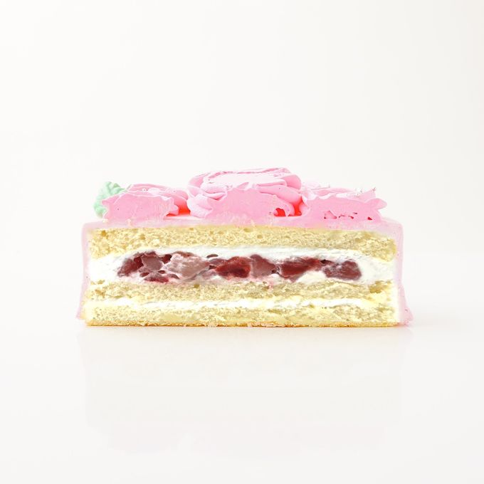 チョコ味も選べる【9色から選べる♪】イメージカラーのフラワー写真ケーキ 5号 3～5名様向け 7