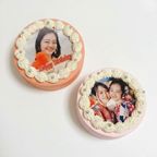 チョコ味も選べる【8色から選べる♪】イメージカラーの写真ケーキ パステル 3号 1～2名様向け クリスマス2026 2