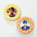チョコ味も選べる【9色から選べる♪】イメージカラーのセンイル写真ケーキ ライン 3号 1～2名様向け 3