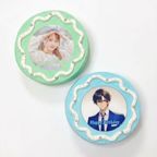 チョコ味も選べる【9色から選べる♪】イメージカラーのセンイル写真ケーキ ライン 3号 1～2名様向け 4