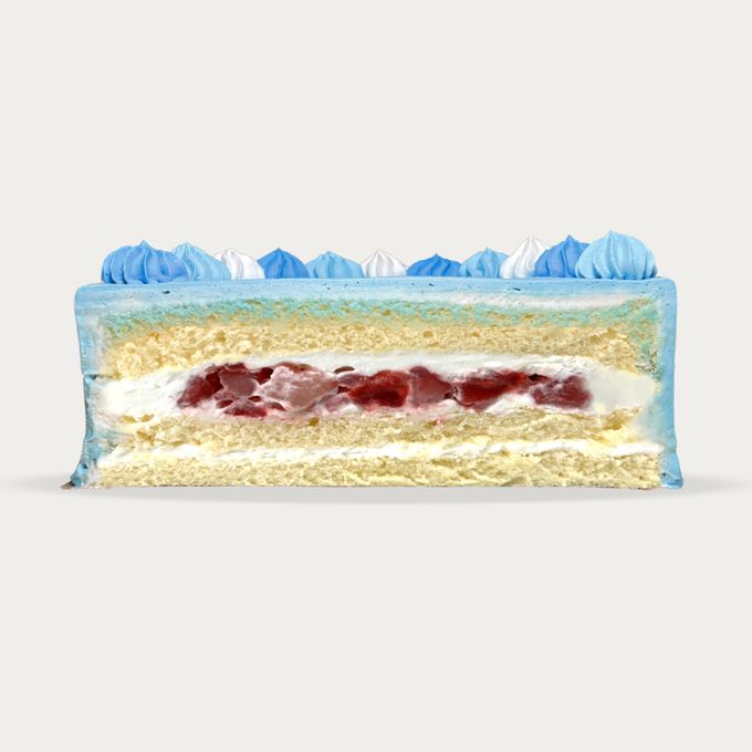 チョコ味も選べる【8色から選べる♪】イメージカラーのセンイル写真ケーキ 5号 3～5名様向け 6