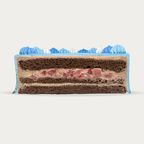 チョコ味も選べる【8色から選べる♪】イメージカラーのセンイル写真ケーキ 7号 8～10名様向け 7