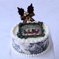 アンティーククリスマスケーキ ４号,5号 