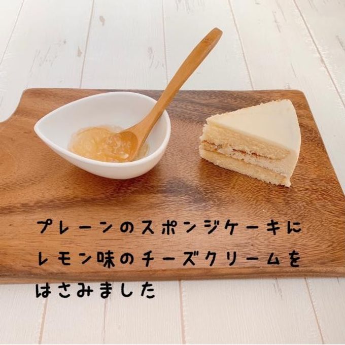 美しいチーズケーキ【アンティークレースとローズのケーキ 5号サイズ】  4