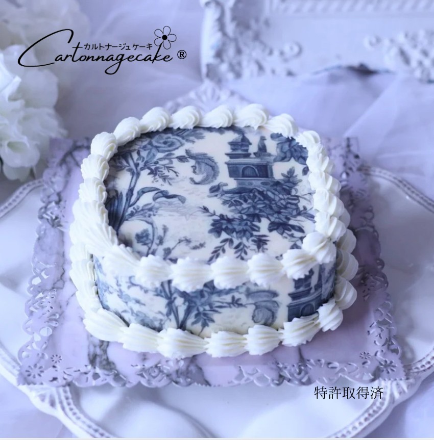 シャドーボックス  (ケーキ)  ハンドメイド シャドーボックス (ケーキ) ハンドメイド