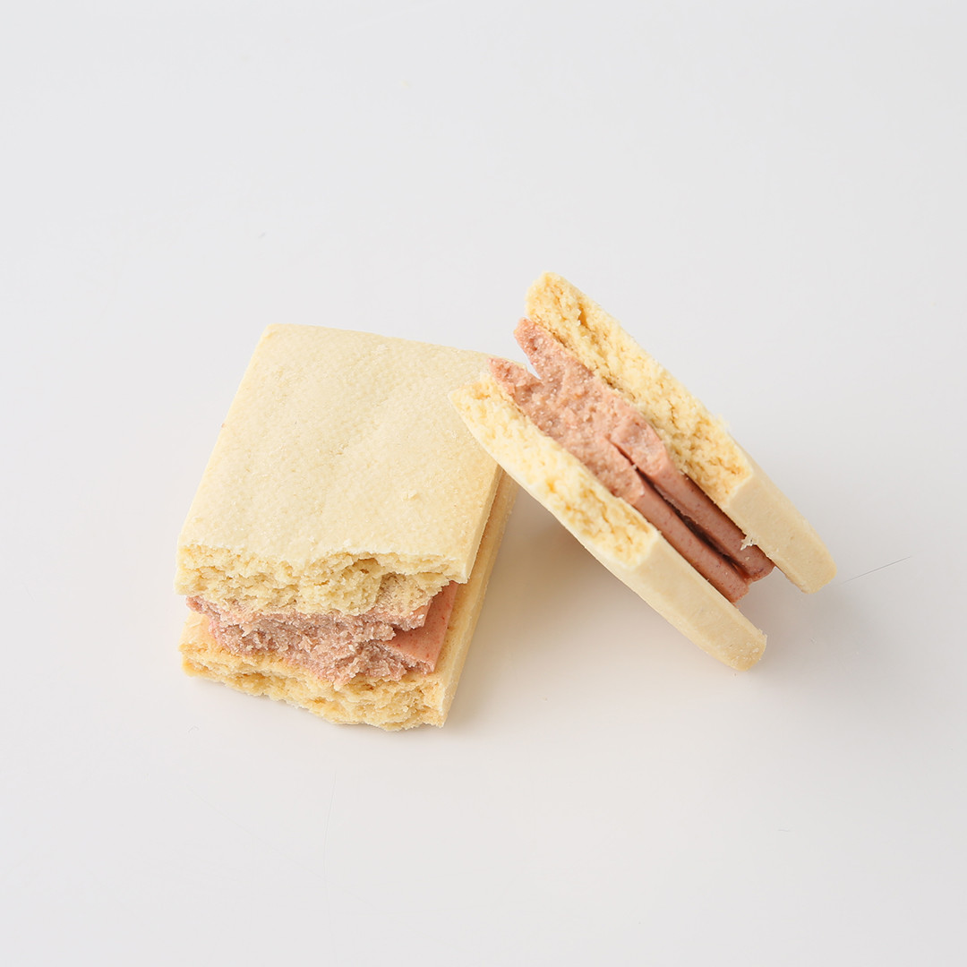 チャヤマクロビ 米粉のマクロビバターサンド（ストロベリー） 1個入