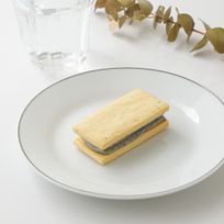 チャヤマクロビ 米粉のマクロビバターサンド（黒ごま） 1個入《ヴィーガンスイーツ》 