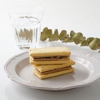 チャヤマクロビ 米粉のマクロビバターサンド カフェモカ《ヴィーガンスイーツ》 