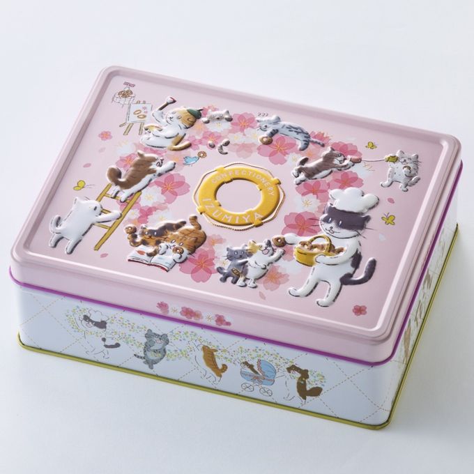 ねこ缶(クッキーがつなぐ輪)※数量限定缶 4