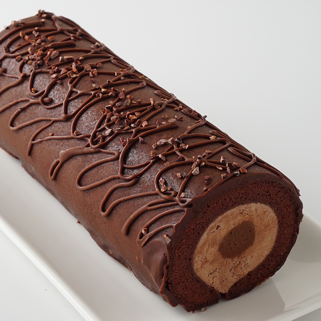 hal okada vegan sweets lab チョコレート・ロールケーキ《ヴィーガンスイーツ》 2