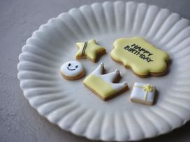 こめーぷるアイシングクッキー・イエロー《ヴィーガン》hal okadaxさやコラボ