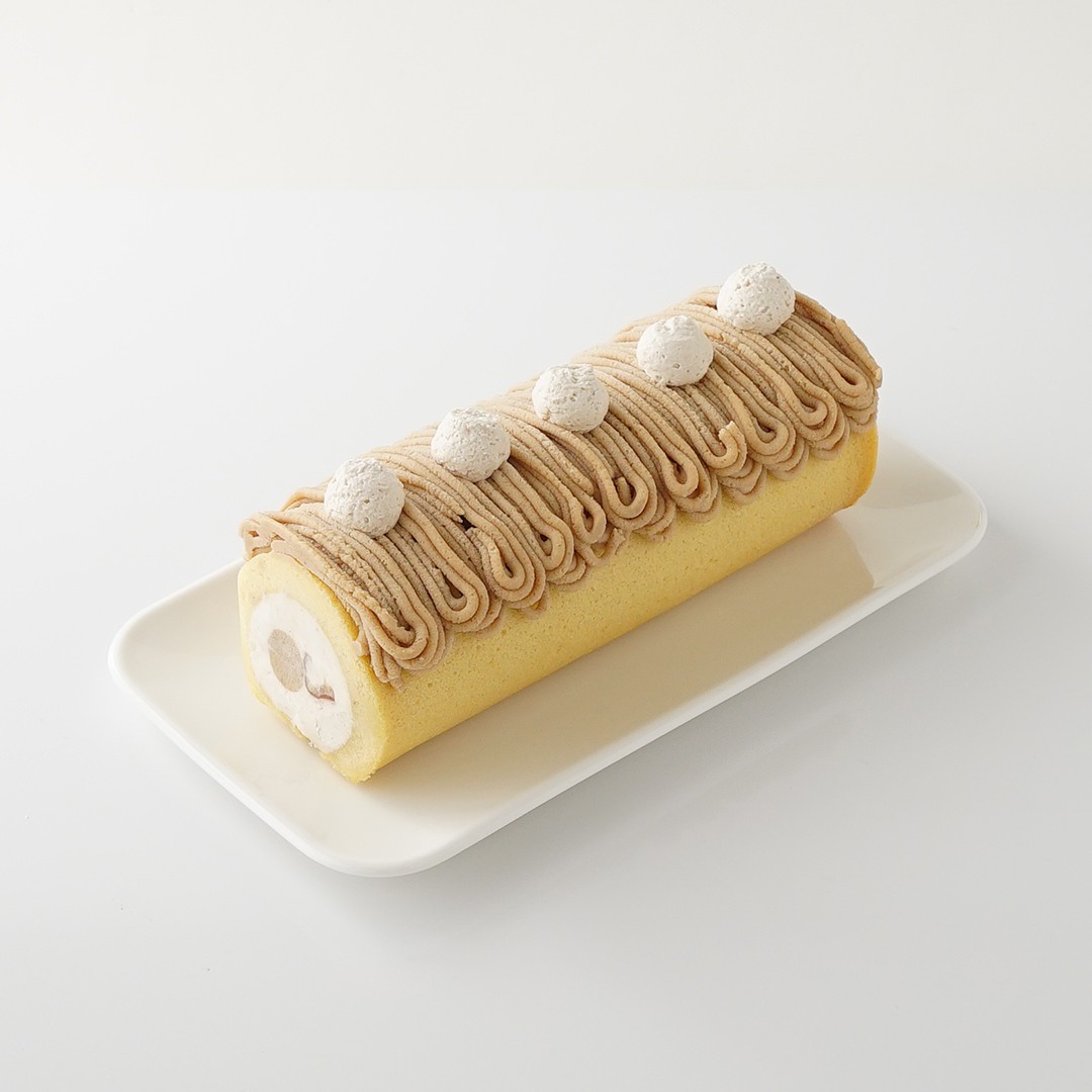 hal okada vegan sweets lab モンブラン・ロールケーキ《ヴィーガンスイーツ》 2
