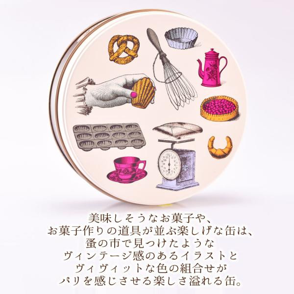 【厳選国産素材使用】【添加物不使用】銀河クッキー ラングドシャ キッチン缶 10