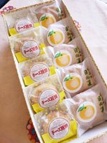 チーズ饅頭・日向夏みかん最中 詰め合わせセット（各種5個 計10個入り）