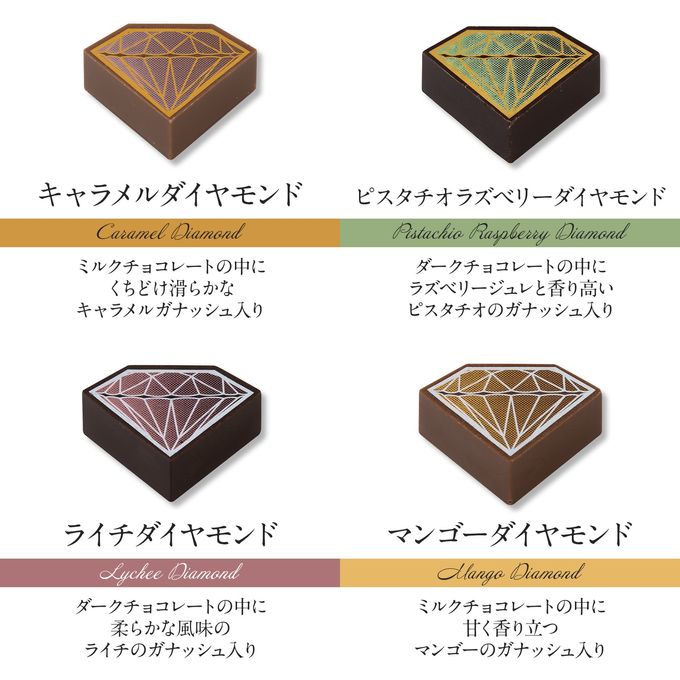 【DelReY】ダイヤモンドコレクションBOX 10個入 バレンタイン2026 2