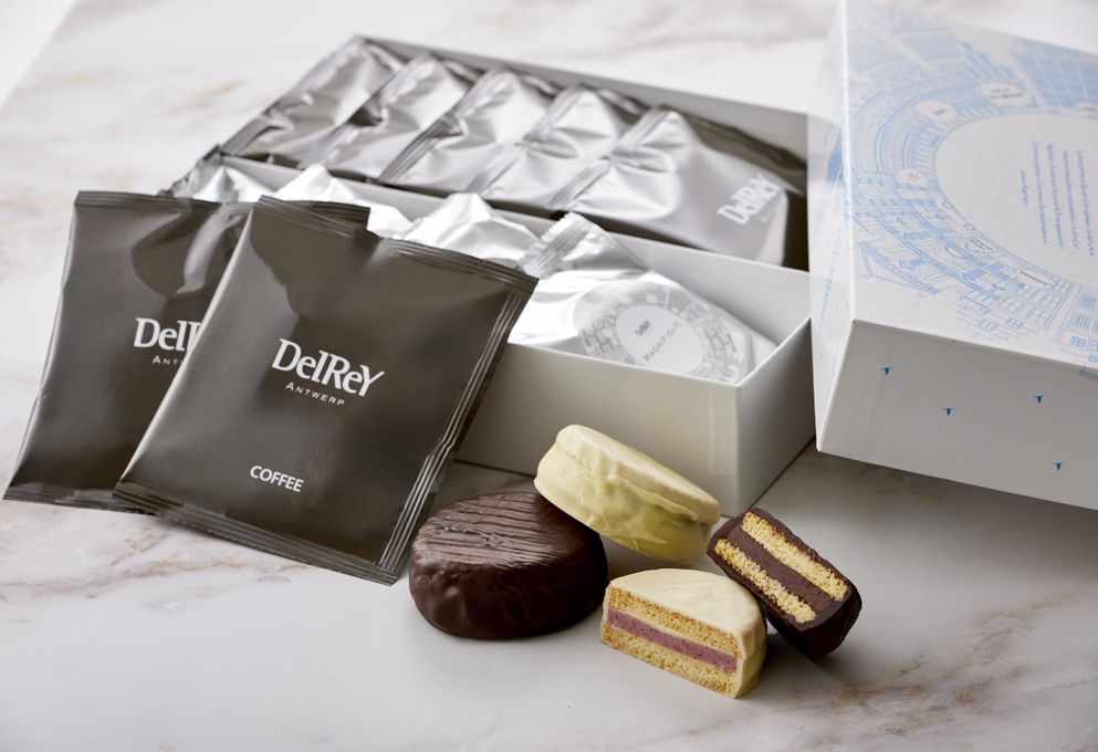 【DelReY】デルレイ マニフィック 高級チョコレートクッキーサンド・オリジナルコーヒーセット 3