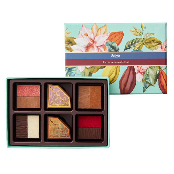 【DelReY】2層生チョコ ハーモニアス 10個入 バレンタイン2026 1