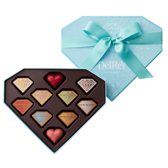 【DelReY】ダイヤモンドコレクションBOX 10個入 バレンタイン2026 1