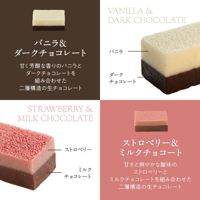 【DelReY】2層生チョコ ハーモニアス 8個入 バレンタイン2026 4