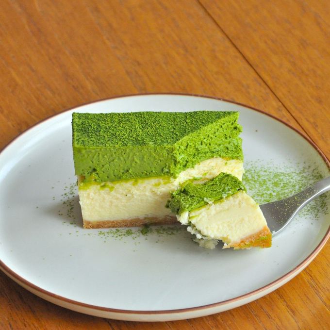 抹茶フロマージュ・キュイ  3