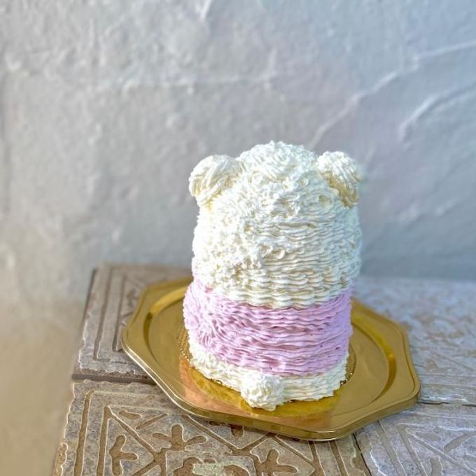 しろくまの立体ケーキ シロクマ 動物ケーキ 3
