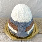 シマエナガの立体ケーキ 誕生日 動物ケーキ 鳥 5号 3