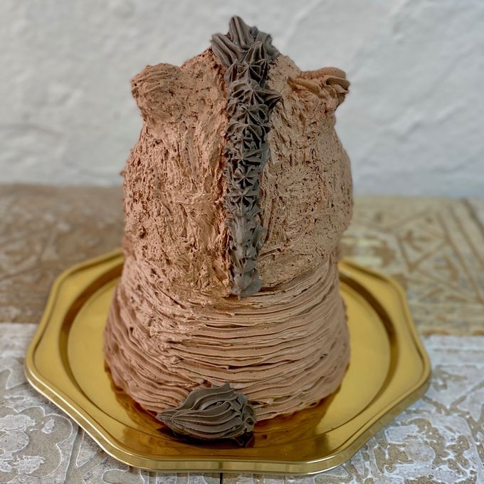 馬の立体ケーキ 動物 ケーキ 誕生日 チョコ センイルケーキ 5号 3