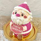 サンタさんの立体ケーキ クリスマス ケーキ 5号 かわいい サンタ クリスマス2023 1