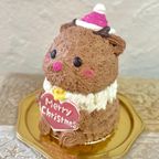 トナカイさんの立体ケーキ クリスマスケーキ 5号 個数限定 動物ケーキ  クリスマス2023 2