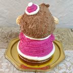 おさるさんサンタの立体ケーキ クリスマスケーキ 5号 個数限定 動物ケーキ クリスマス2026  3