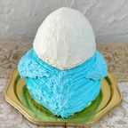 セキセイインコ（ブルー）の立体ケーキ 5号 お誕生日やお祝いに 動物ケーキ 3