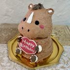 馬の立体ケーキ 動物 ケーキ 誕生日 チョコ センイルケーキ 5号 2