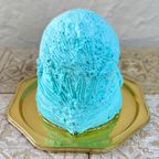 ペンギンの立体ケーキ(ハートのプレート) 5号 お誕生日やお祝いに 動物ケーキ  3