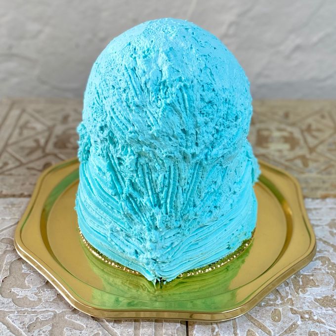 ペンギンの立体ケーキ(ハートのプレート) 5号 お誕生日やお祝いに 動物ケーキ  3