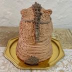 馬の立体ケーキ(茶色の頭絡) 動物 ケーキ 誕生日 チョコ センイルケーキ 5号 3