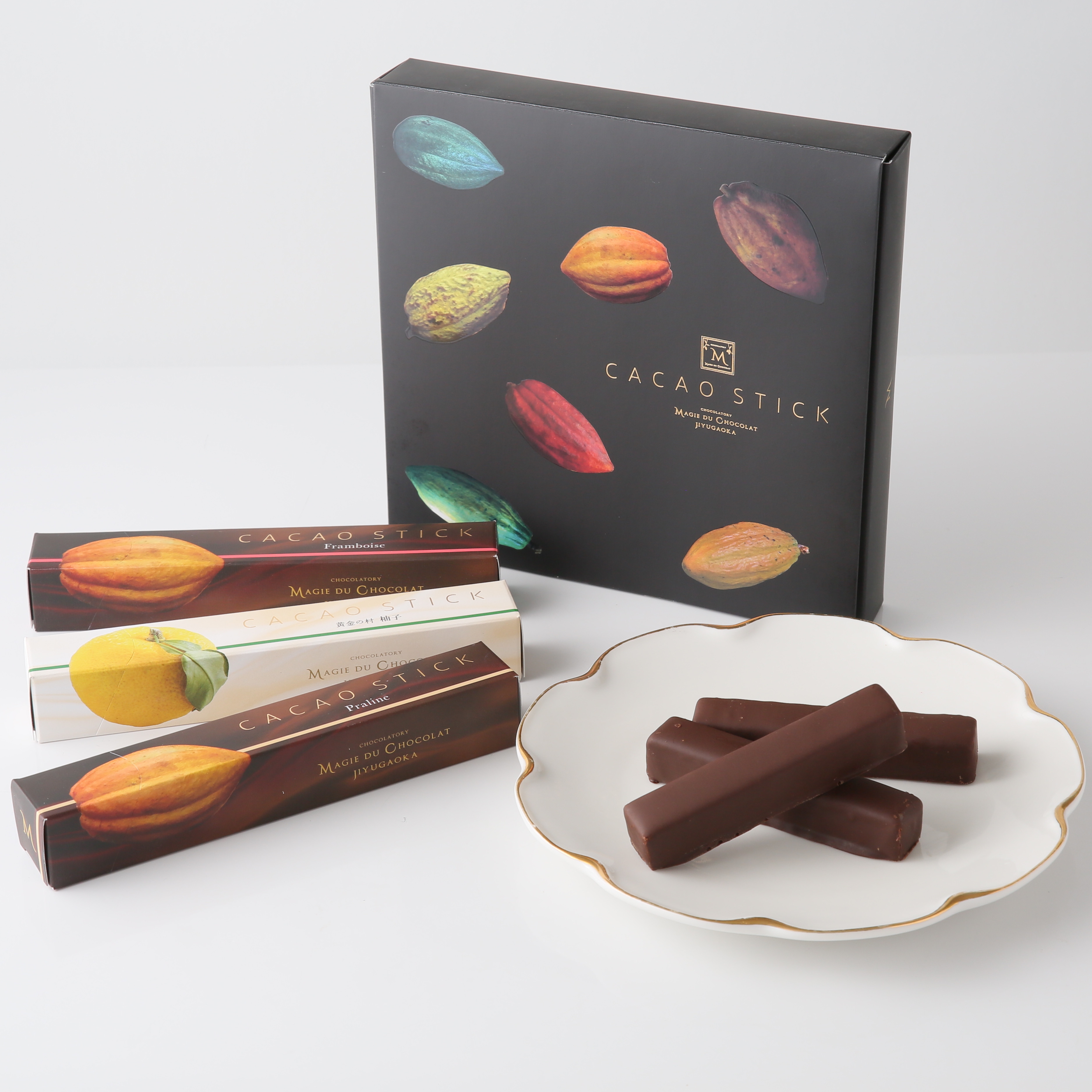 マジドゥショコラ】Cake.jp限定セレクト カカオスティック（6本入