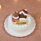 犬用 クリスマス ショート ケーキ プチ 1