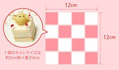 ≪犬・猫用ケーキ≫ピュアなレアチーズケーキ☆ハッピーキャレ 誕生日 お祝い 無添加 3