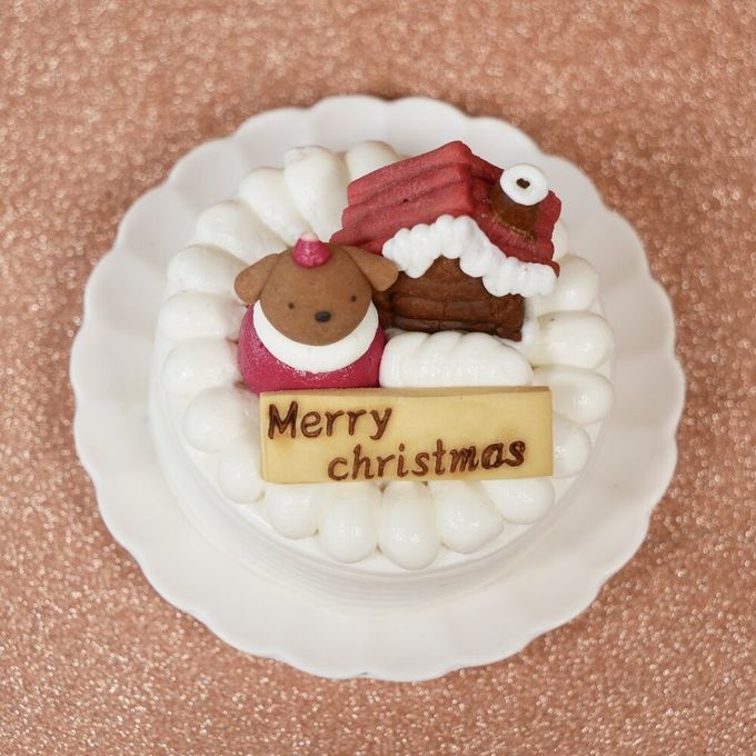 犬用 クリスマス ショート ケーキ プチ 2