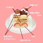 犬用 クリスマス ショート ケーキ プチ 4