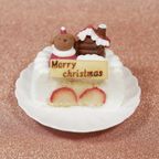 犬用 クリスマス ショート ケーキ プチ 3