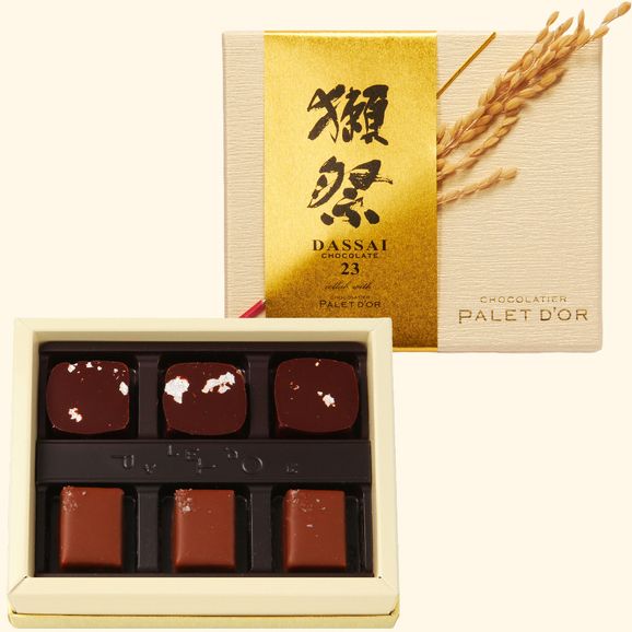 【CHOCOLATIER PALET D'OR】獺祭ショコラ 6個入