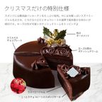 魅惑のザッハトルテ 5号  (cake050xmas) クリスマス2024 2